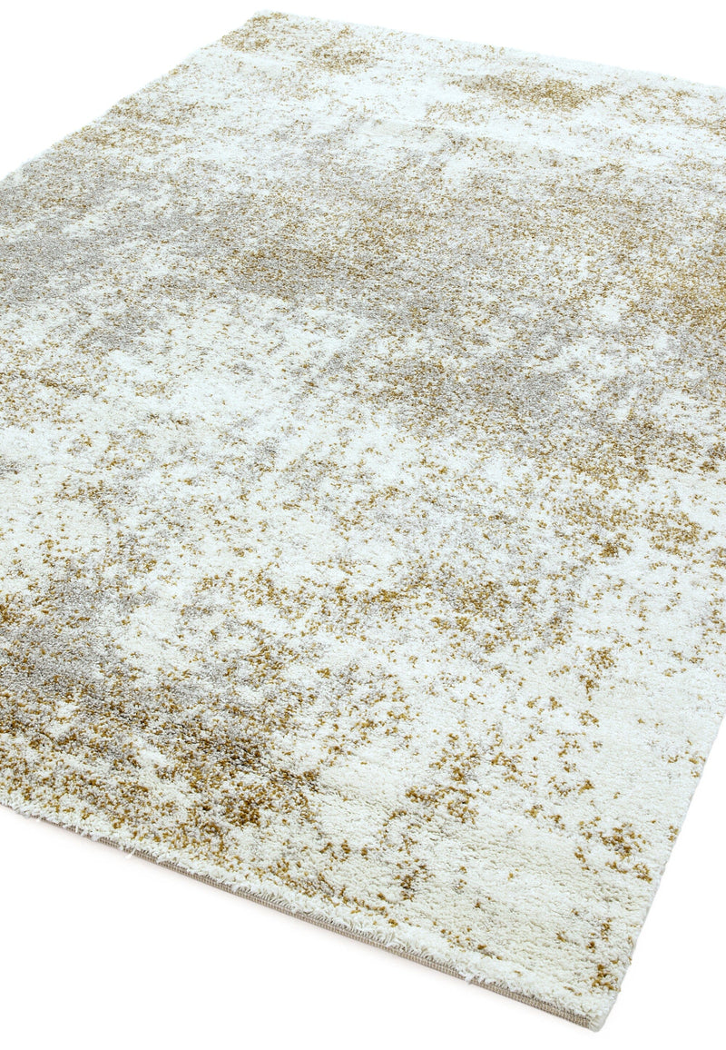 Atmacha Home & Living Rug Dream DM10 Cream Gold Abstract Rug