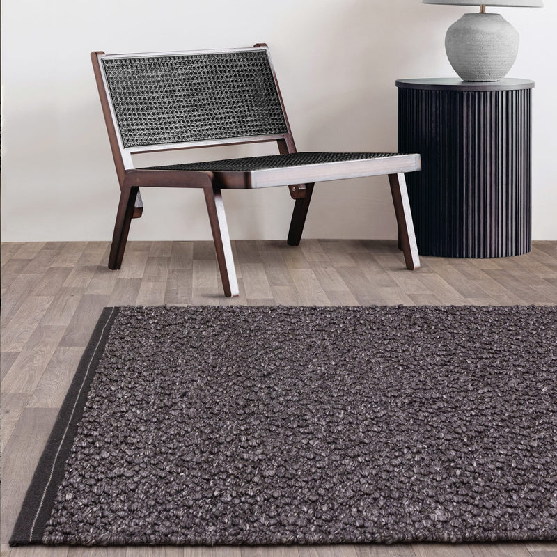 Atmacha Home & Living Rug Elm Charcoal Boho Rug