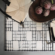 Atmacha Home & Living Rug Empire Cream/Black - Monochrome - Modern Rug