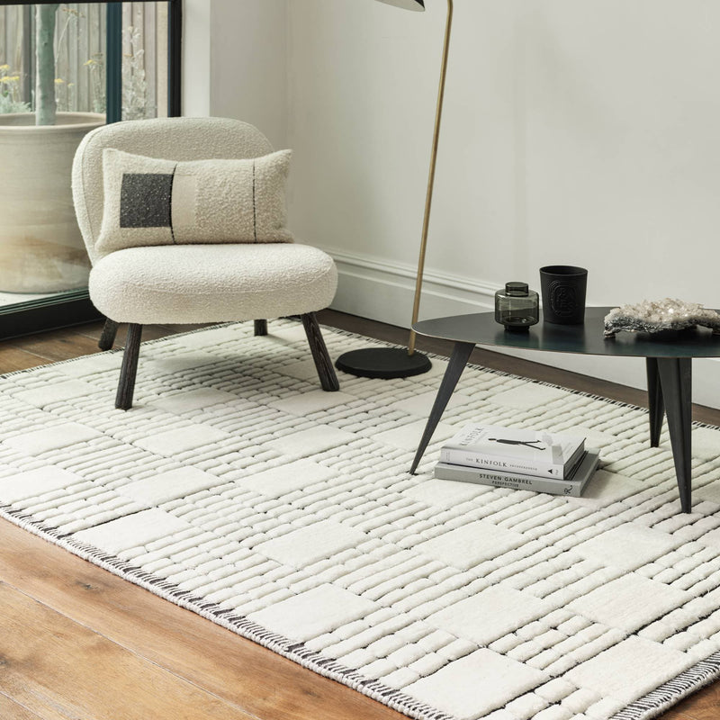 Atmacha Home & Living Rug Empire Cream/Black - Monochrome - Modern Rug