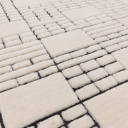 Atmacha Home & Living Rug Empire Cream/Black - Monochrome - Modern Rug