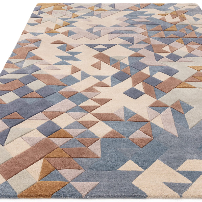 Atmacha Home & Living Rug Enigma Blue Multi Rug Modern Rug