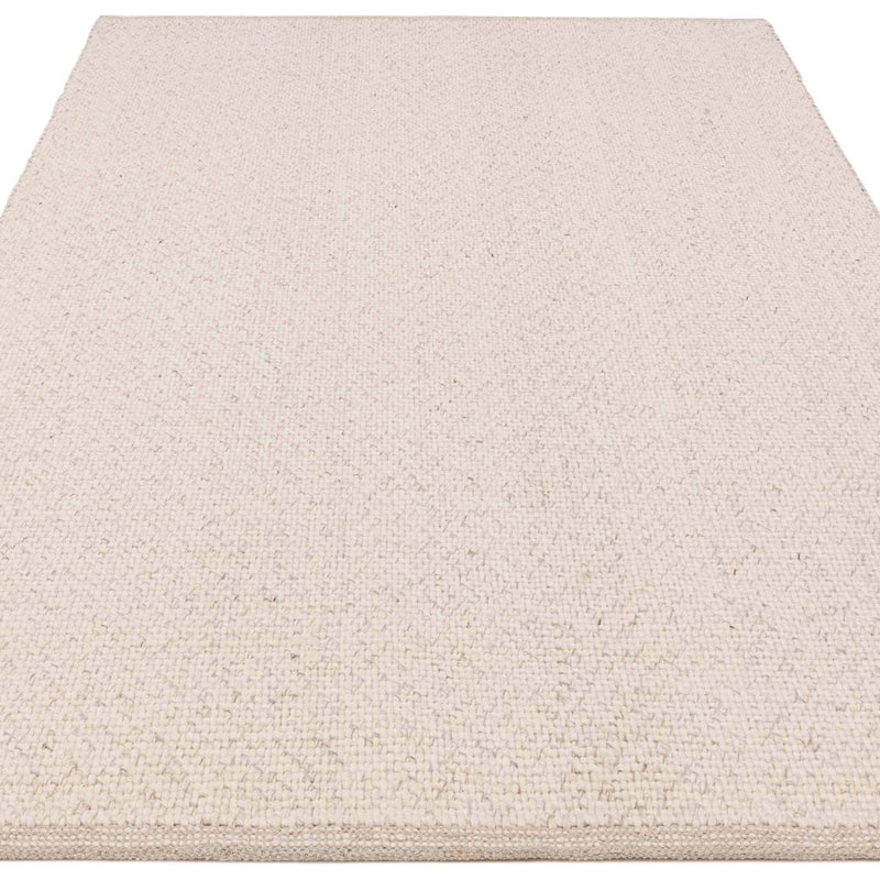 Atmacha Home & Living Rug Finley Ivory Marl - Cream/White - Plain Rug