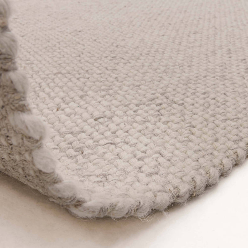 Atmacha Home & Living Rug Finley Ivory Marl - Cream/White - Plain Rug