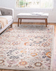 Atmacha Home & Living Rug Flores Mina FR02 - Multi - Classic Rug