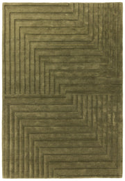 Atmacha Home & Living Rug Form Green Modern Rug