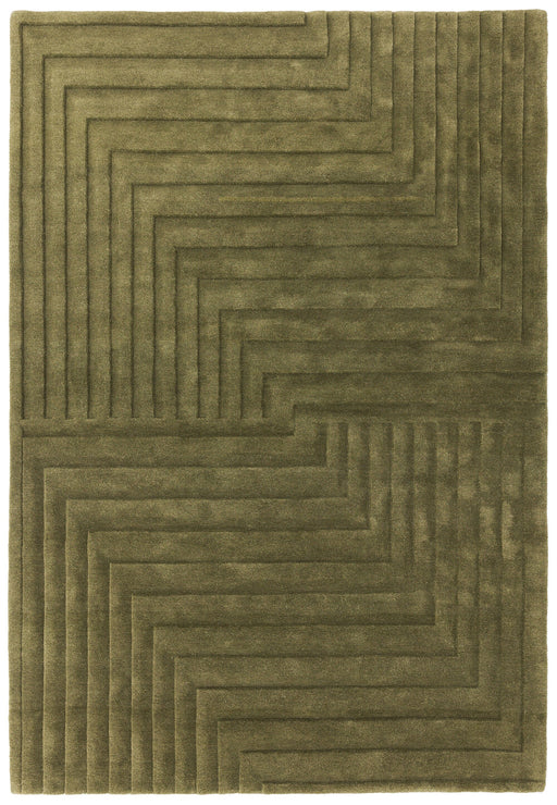 Atmacha Home & Living Rug Form Green Modern Rug