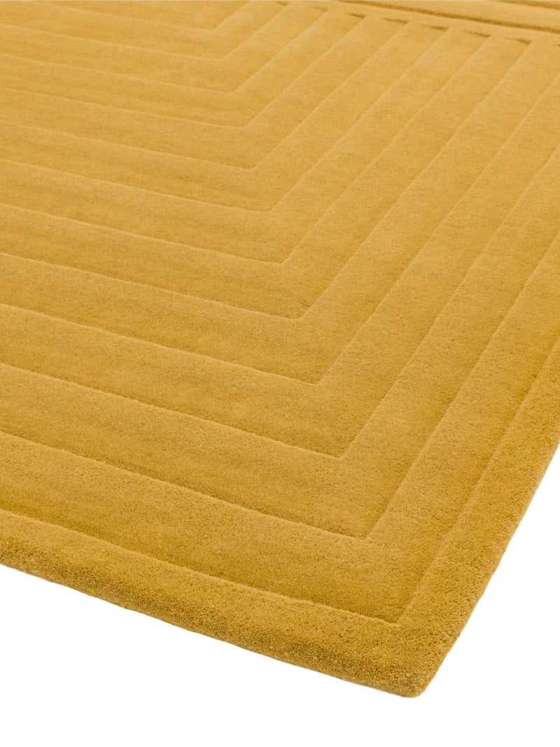 Atmacha Home & Living Rug Form Ochre Modern Rug