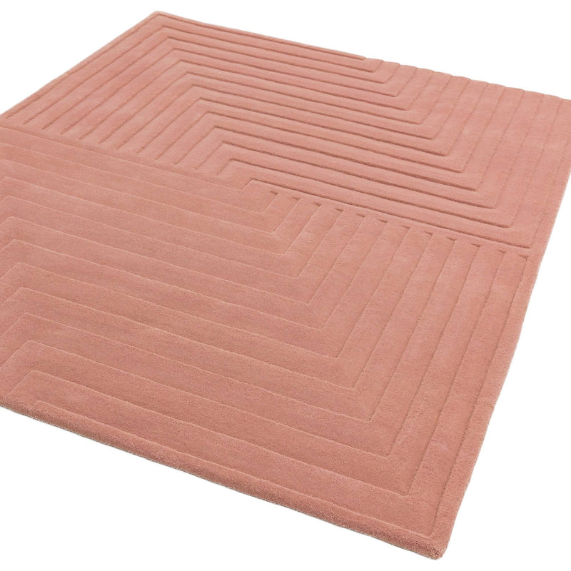 Atmacha Home & Living Rug Form Pink - Modern Rug