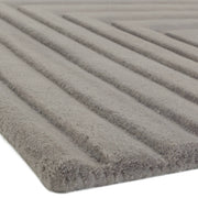 Atmacha Home & Living Rug Form Silver - Grey/Silver - Modern Rug