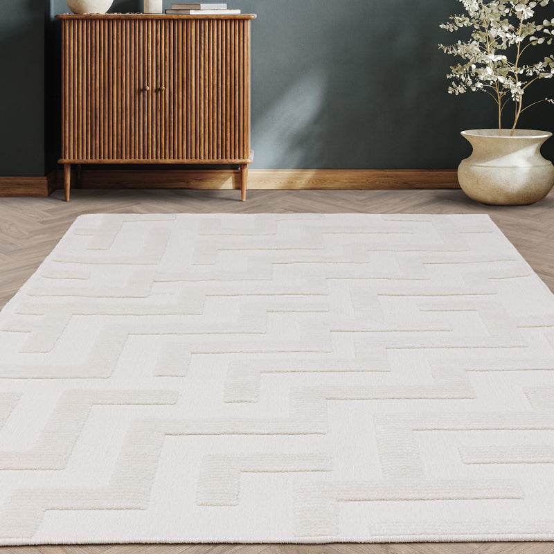 Atmacha Home & Living Rug Freja Cove Ivory Modern Rug