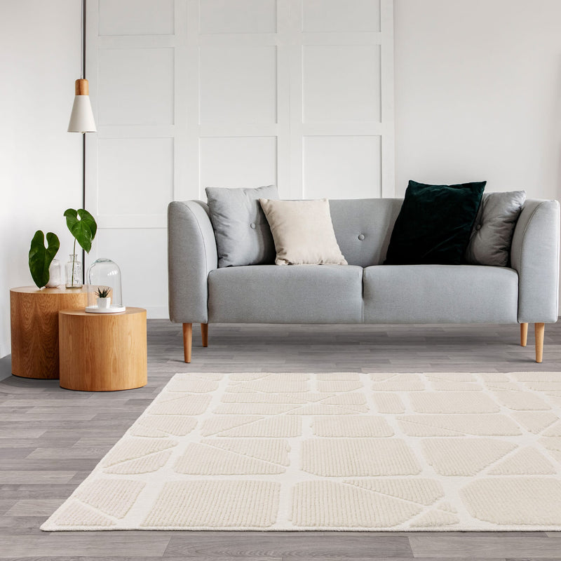 Atmacha Home & Living Rug Freja Method Ivory Modern Rug
