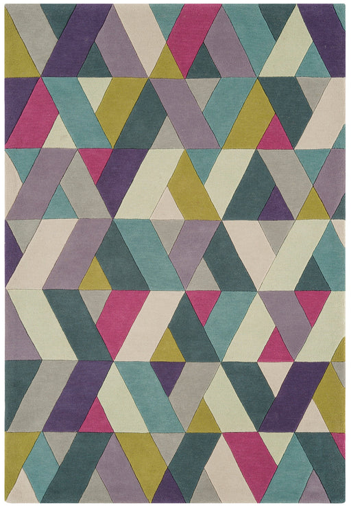 Atmacha Home & Living Rug Funk Chevron Blue Green Modern Rug