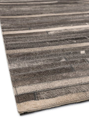 Atmacha Home & Living Rug Gaucho Dark Grey Stripe Modern Rug