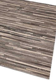 Atmacha Home & Living Rug Gaucho Dark Grey Stripe Modern Rug