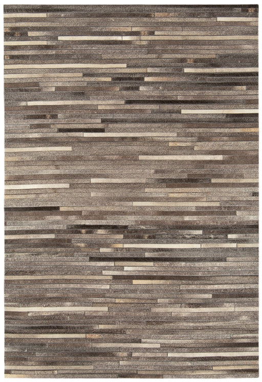 Atmacha Home & Living Rug Gaucho Dark Grey Stripe Modern Rug