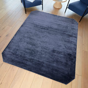 Atmacha Home & Living Rug Gleam Navy Plain Rug
