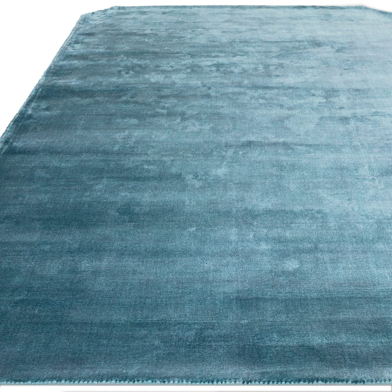 Atmacha Home & Living Rug Gleam Teal Plain Rug