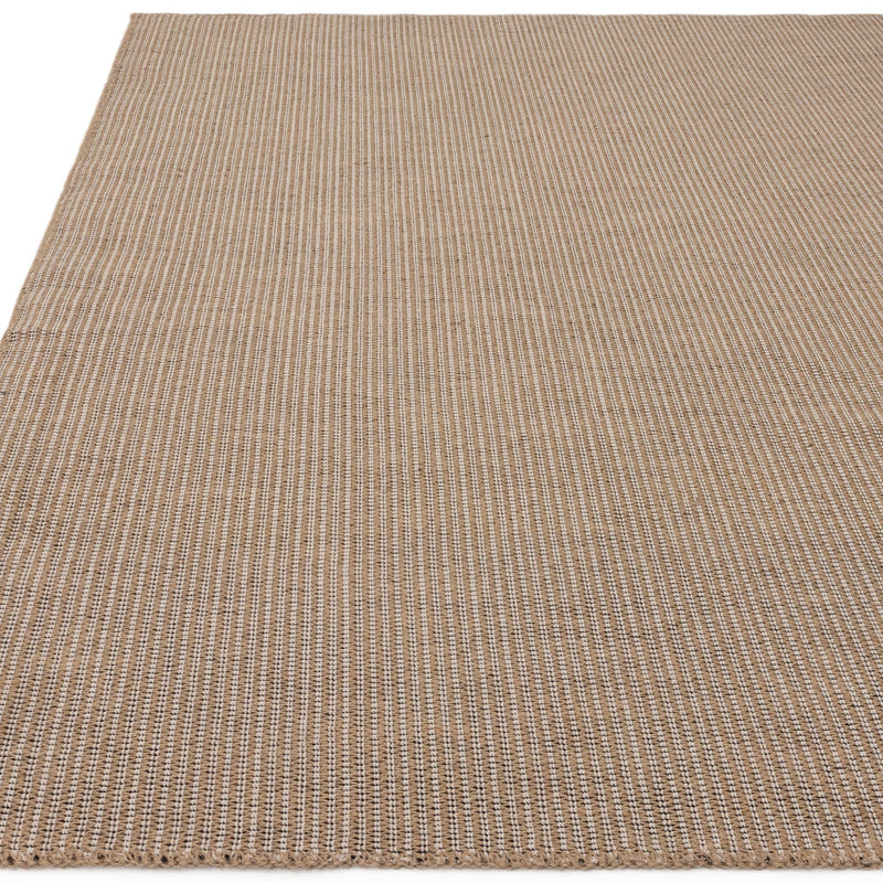 Atmacha Home & Living Rug Global Black Lattice - Beige/Natural - Plain Rug
