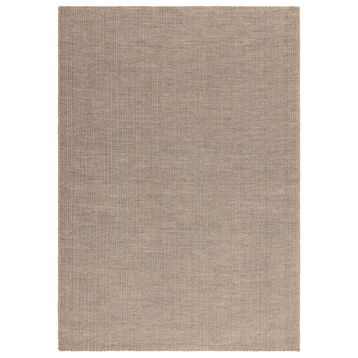 Atmacha Home & Living Rug Global Black Lattice - Beige/Natural - Plain Rug