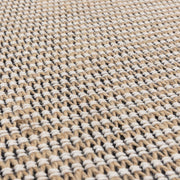 Atmacha Home & Living Rug Global Black Lattice - Beige/Natural - Plain Rug