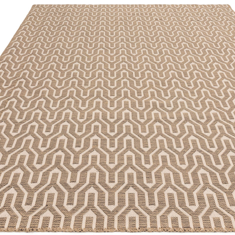 Atmacha Home & Living Rug Global Cream Lattice Flatweave Rug