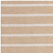 Atmacha Home & Living Rug Global Cream Stripe Flatweave Rug