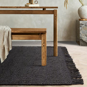 Atmacha Home & Living Rug Grove Charcoal Natural Rug