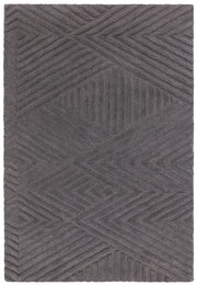 Atmacha Home & Living Rug Hague Charcoal Rug Plain Rug
