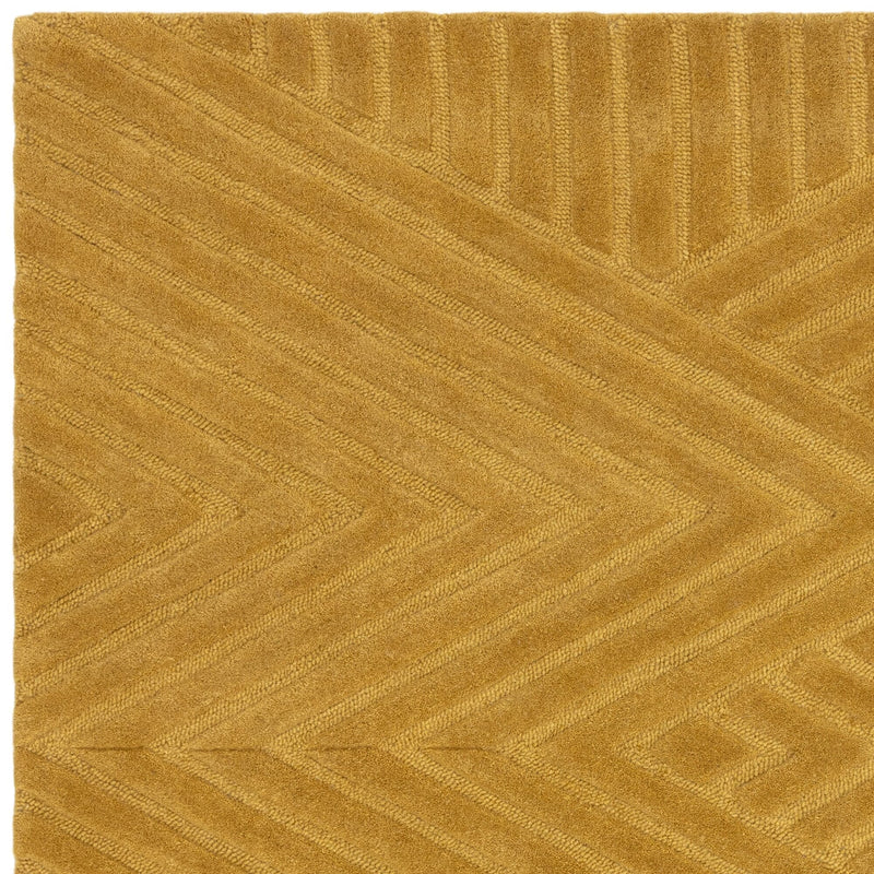 Atmacha Home & Living Rug Hague Ochre Rug Plain Rug
