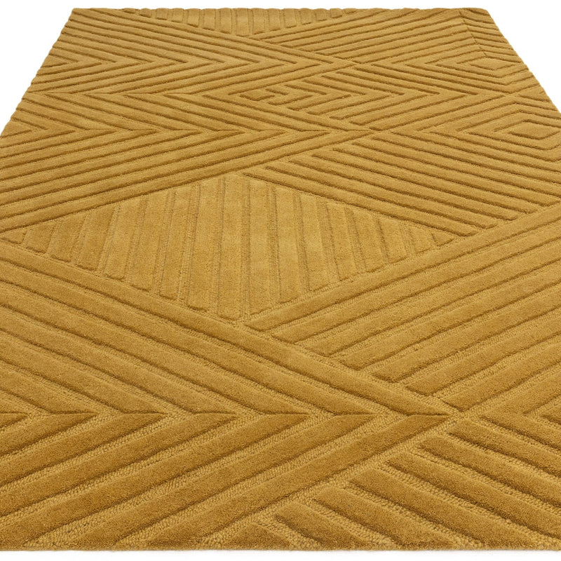 Atmacha Home & Living Rug Hague Ochre Rug Plain Rug