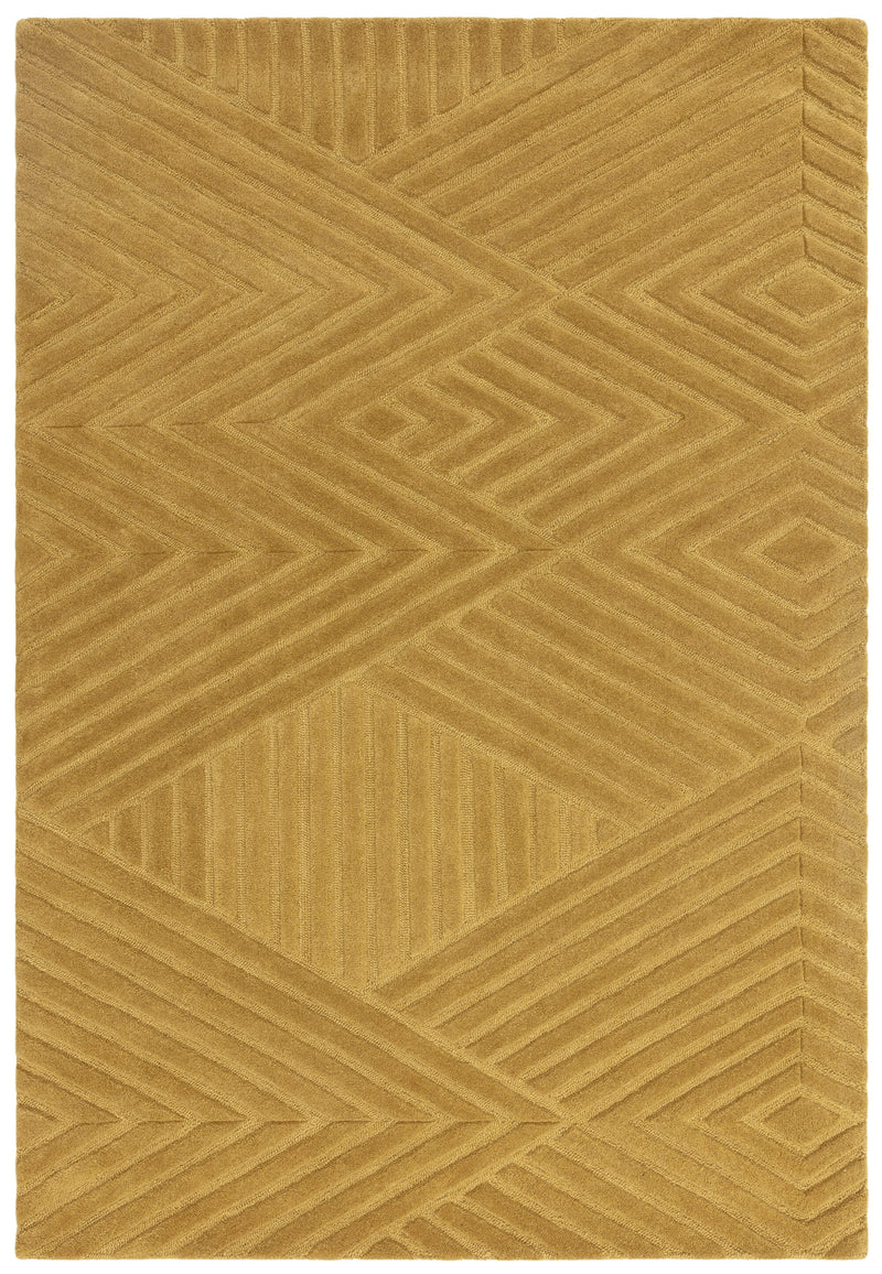 Atmacha Home & Living Rug Hague Ochre Rug Plain Rug