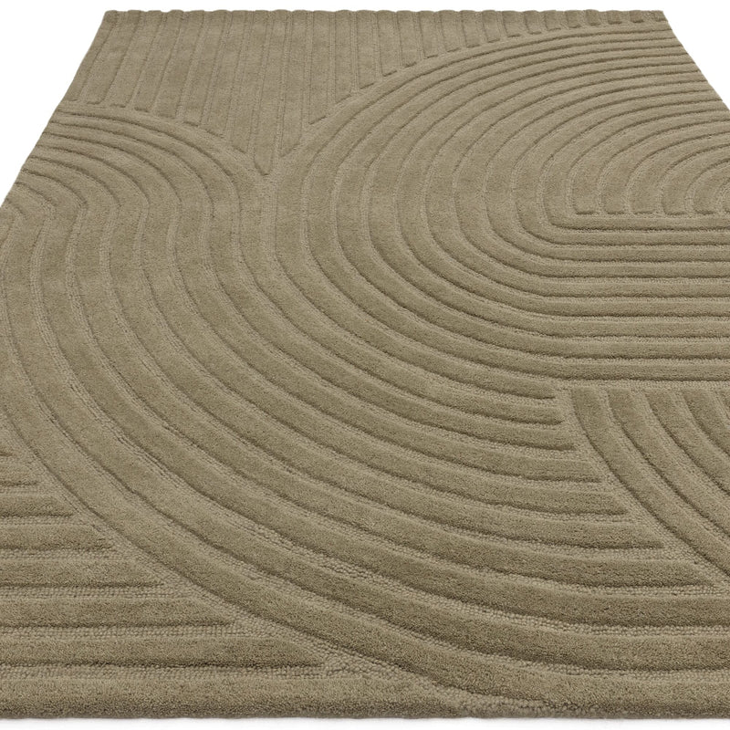 Atmacha Home & Living Rug Hague Sage Rug Plain Rug