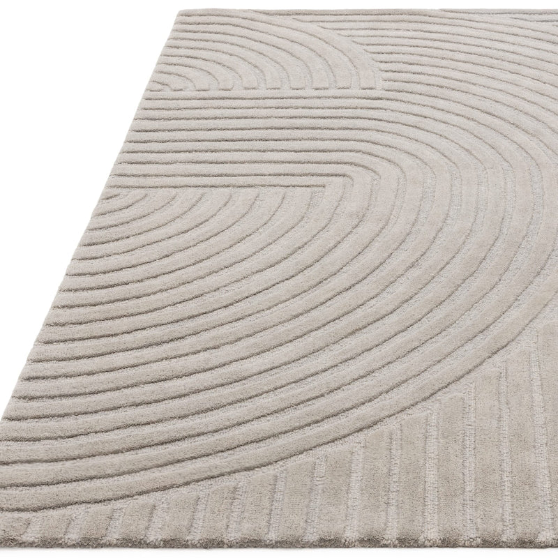 Atmacha Home & Living Rug Hague Silver Rug Plain Rug