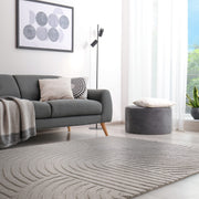 Atmacha Home & Living Rug Hague Silver Rug Plain Rug