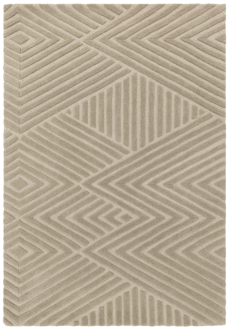 Atmacha Home & Living Rug Hague Taupe Rug Plain Rug