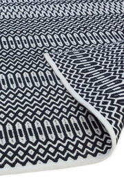 Atmacha Home & Living Rug Halsey Black Flatweave Rug