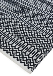Atmacha Home & Living Rug Halsey Black Flatweave Rug