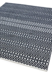 Atmacha Home & Living Rug Halsey Black Flatweave Rug