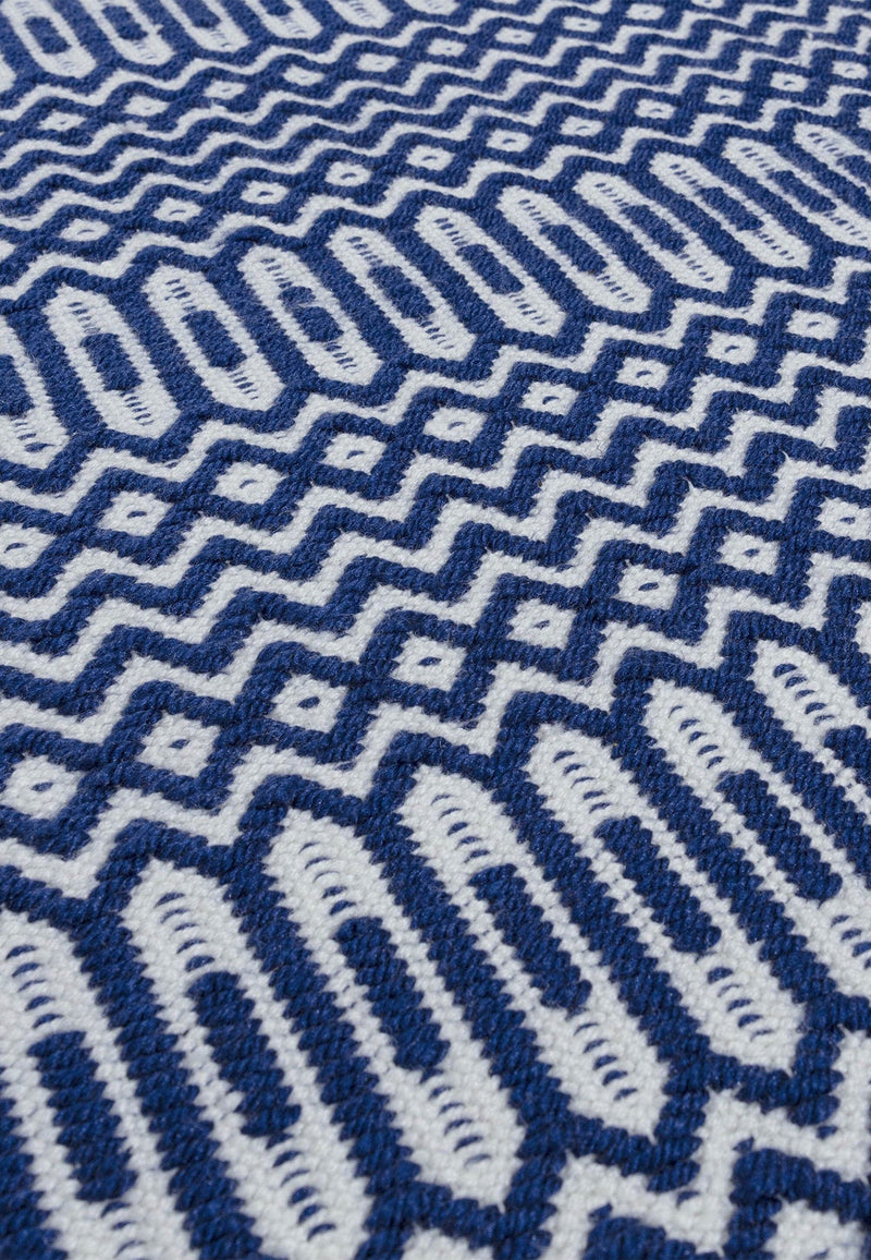 Atmacha Home & Living Rug Halsey Blue Flatweave Rug