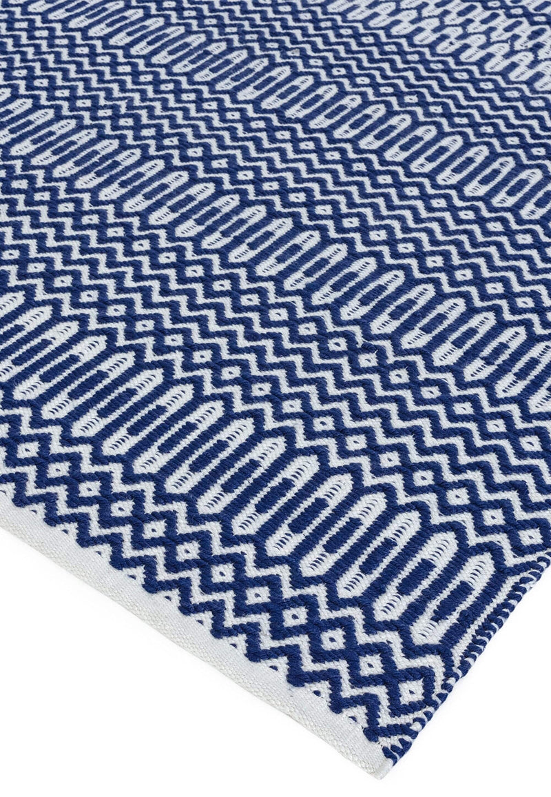 Atmacha Home & Living Rug Halsey Blue Flatweave Rug