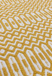 Atmacha Home & Living Rug Halsey Mustard Flatweave Rug