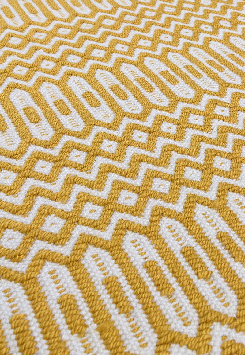 Atmacha Home & Living Rug Halsey Mustard Flatweave Rug