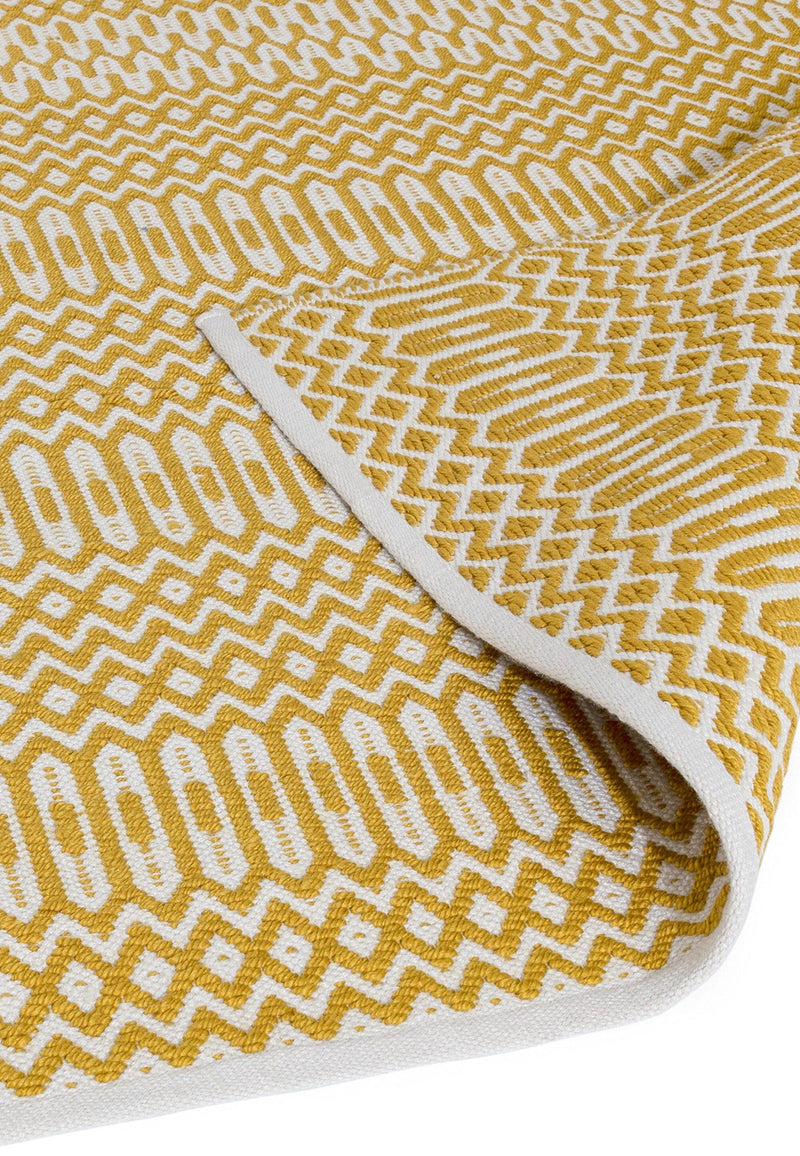Atmacha Home & Living Rug Halsey Mustard Flatweave Rug