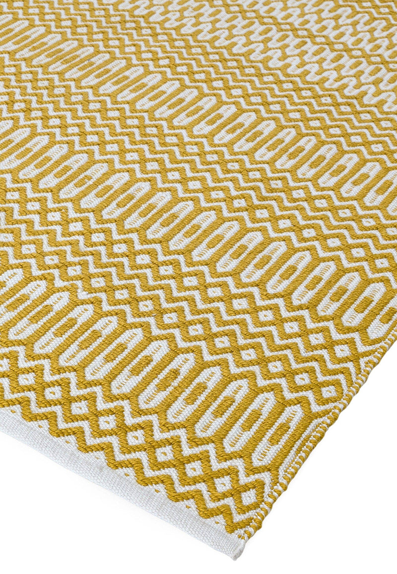 Atmacha Home & Living Rug Halsey Mustard Flatweave Rug