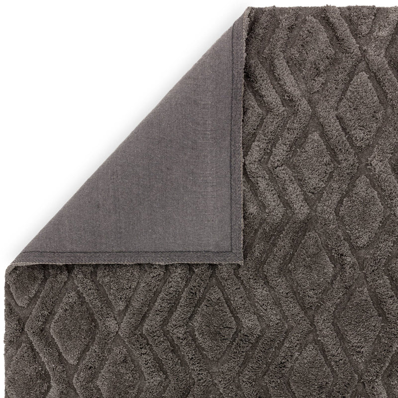 Atmacha Home & Living Rug Harrison Charcoal Rug Shaggy Rug