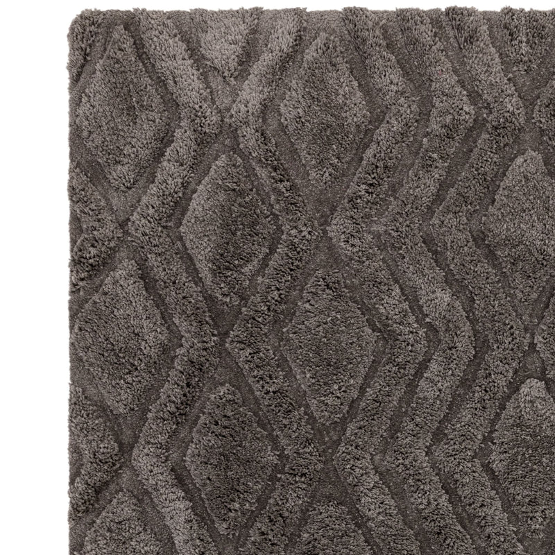 Atmacha Home & Living Rug Harrison Charcoal Rug Shaggy Rug