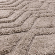 Atmacha Home & Living Rug Harrison Greige Rug Shaggy Rug