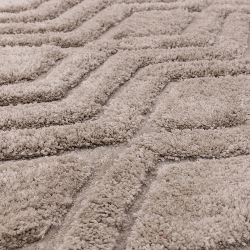 Atmacha Home & Living Rug Harrison Greige Rug Shaggy Rug