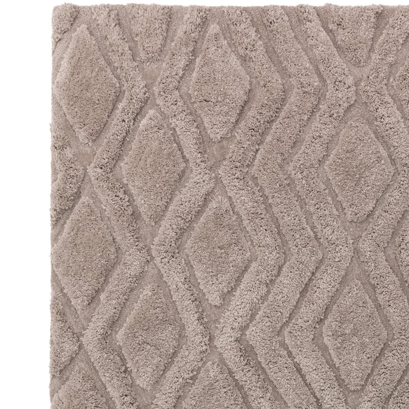 Atmacha Home & Living Rug Harrison Greige Rug Shaggy Rug